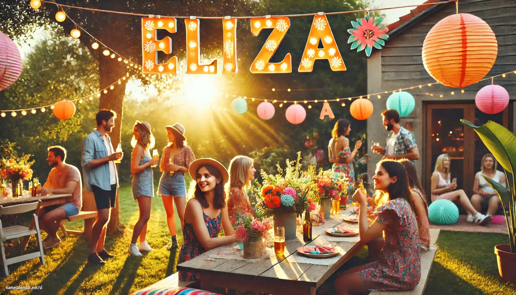 Praznovanje imendana in imena - Eliza