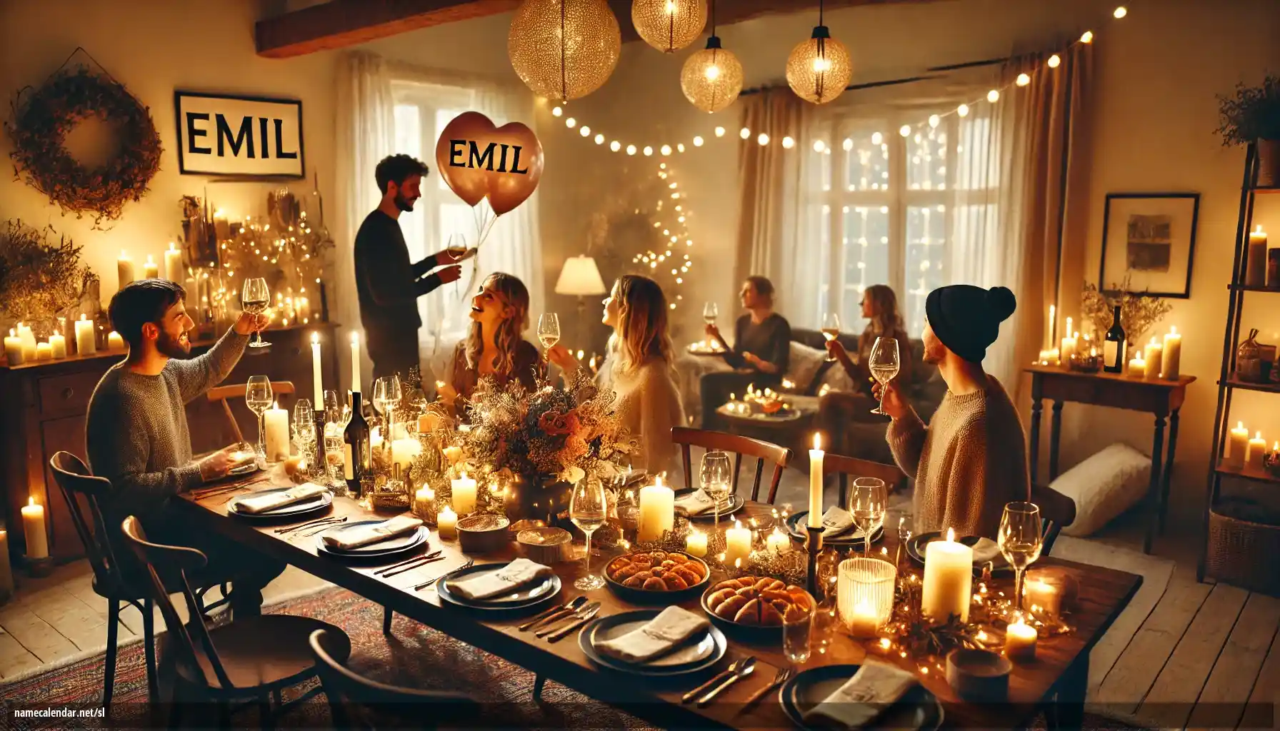 Praznovanje imendana in imena - Emil