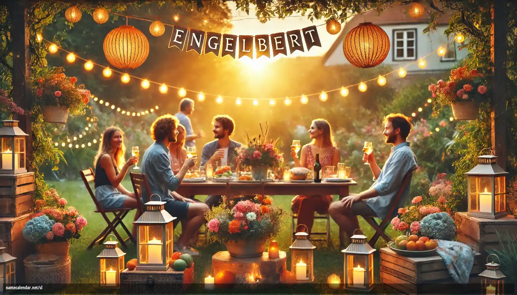 Praznovanje imendana in imena - Engelbert