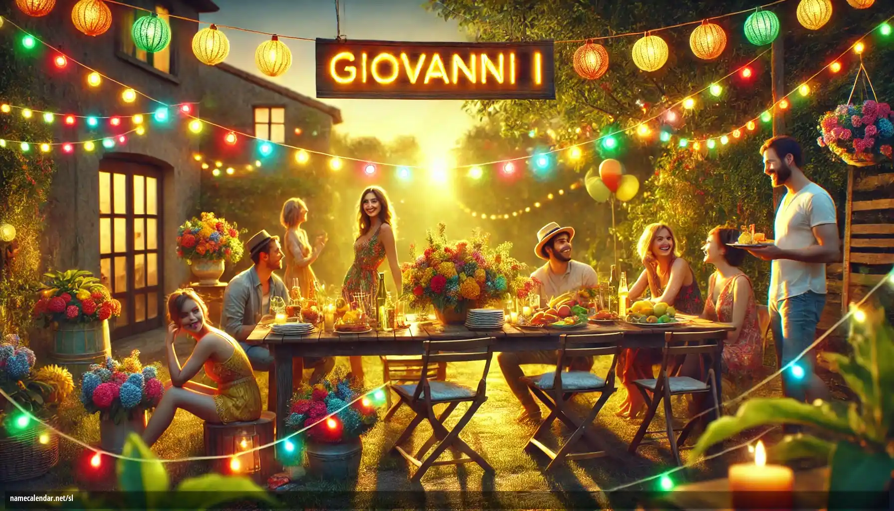 Praznovanje imendana in imena - Giovanni I