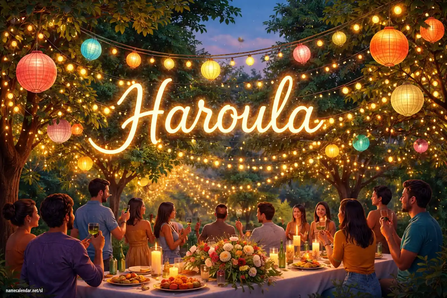 Praznovanje imendana in imena - Haroula