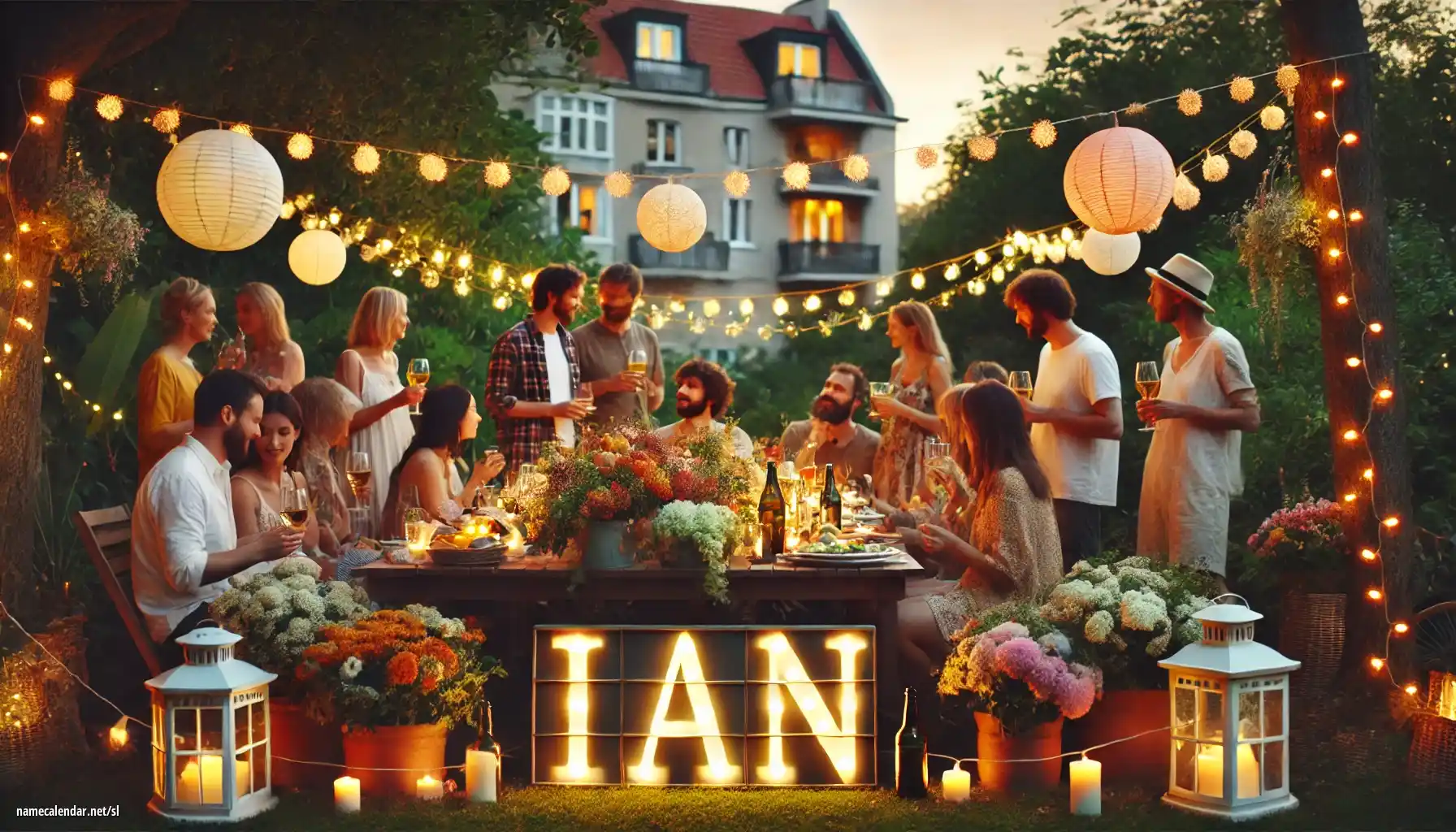 Praznovanje imendana in imena - Ian