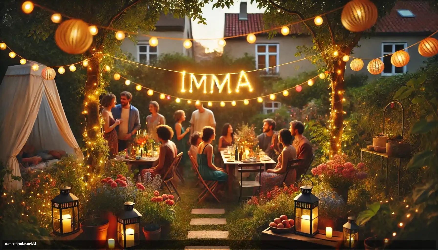 Praznovanje imendana in imena - Imma