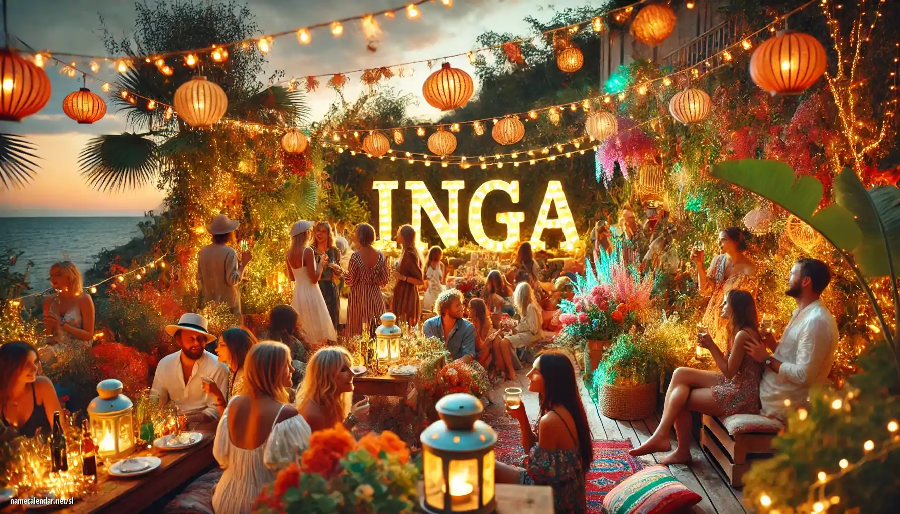 Praznovanje imendana in imena - Inga