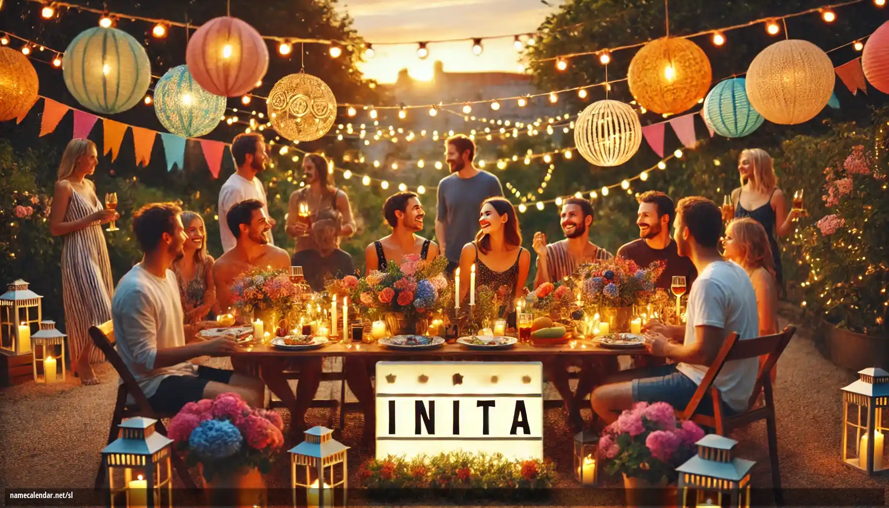 Praznovanje imendana in imena - Inita