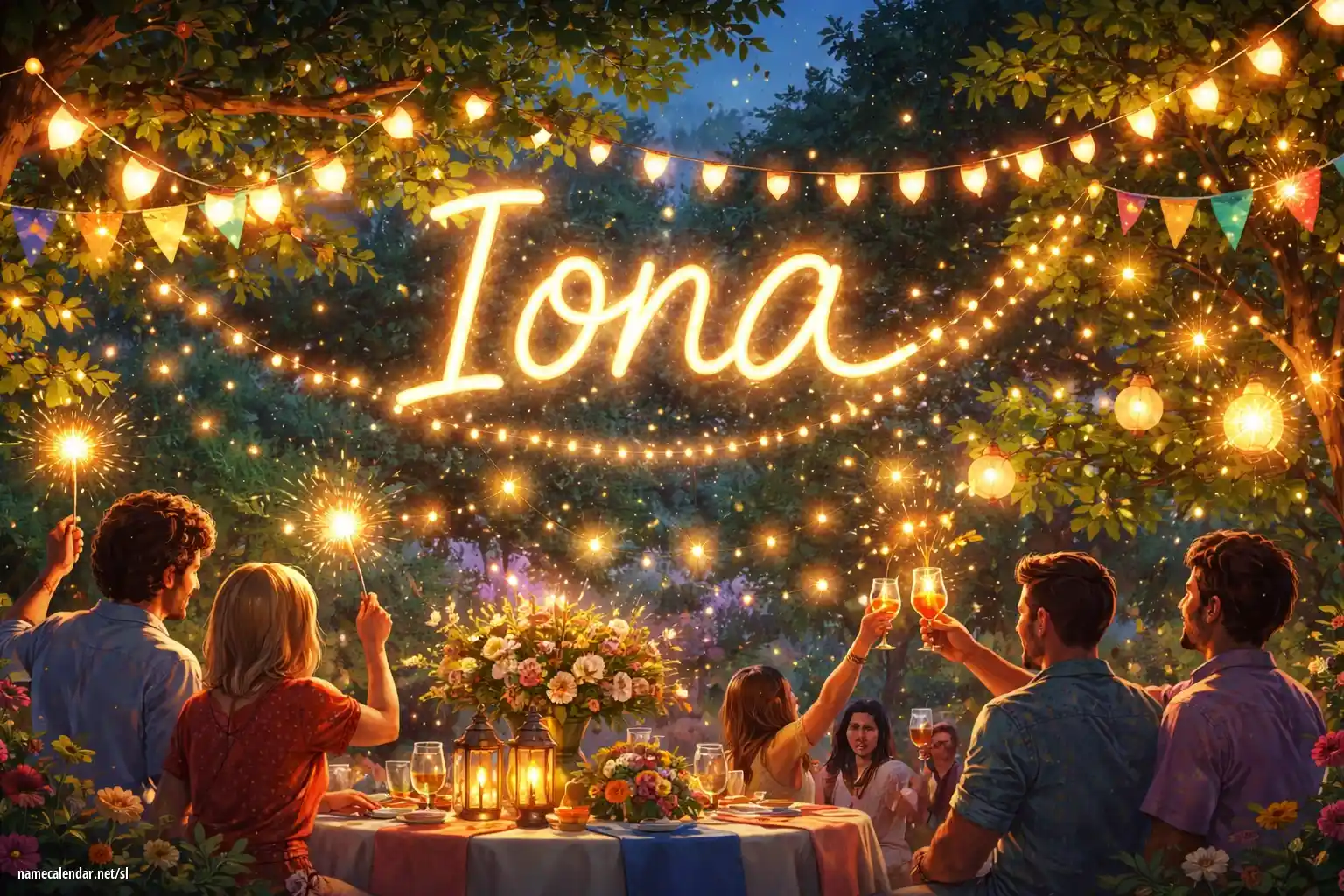 Praznovanje imendana in imena - Iona