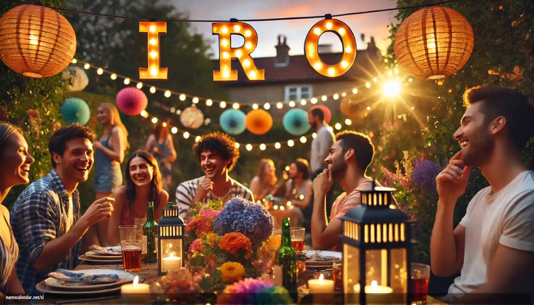 Praznovanje imendana in imena - Iro