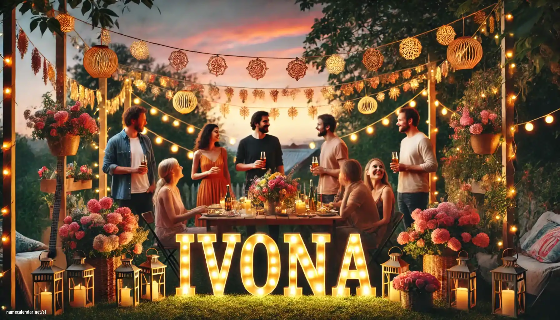 Praznovanje imendana in imena - Ivona