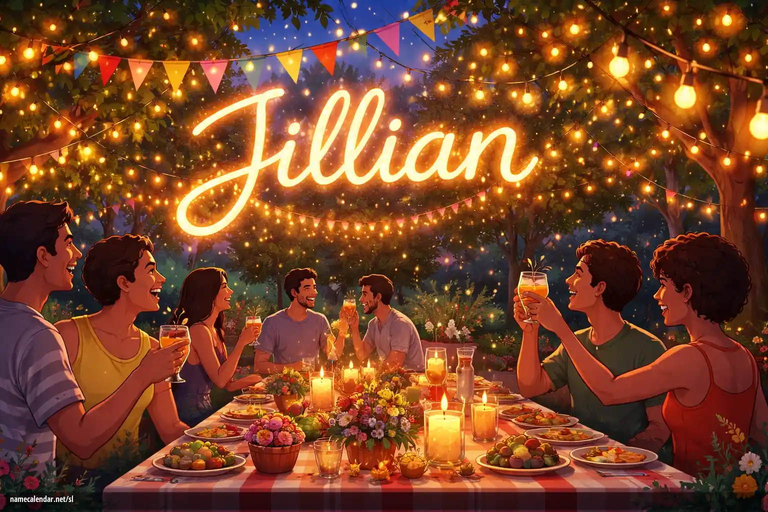 Praznovanje imendana in imena - Jillian