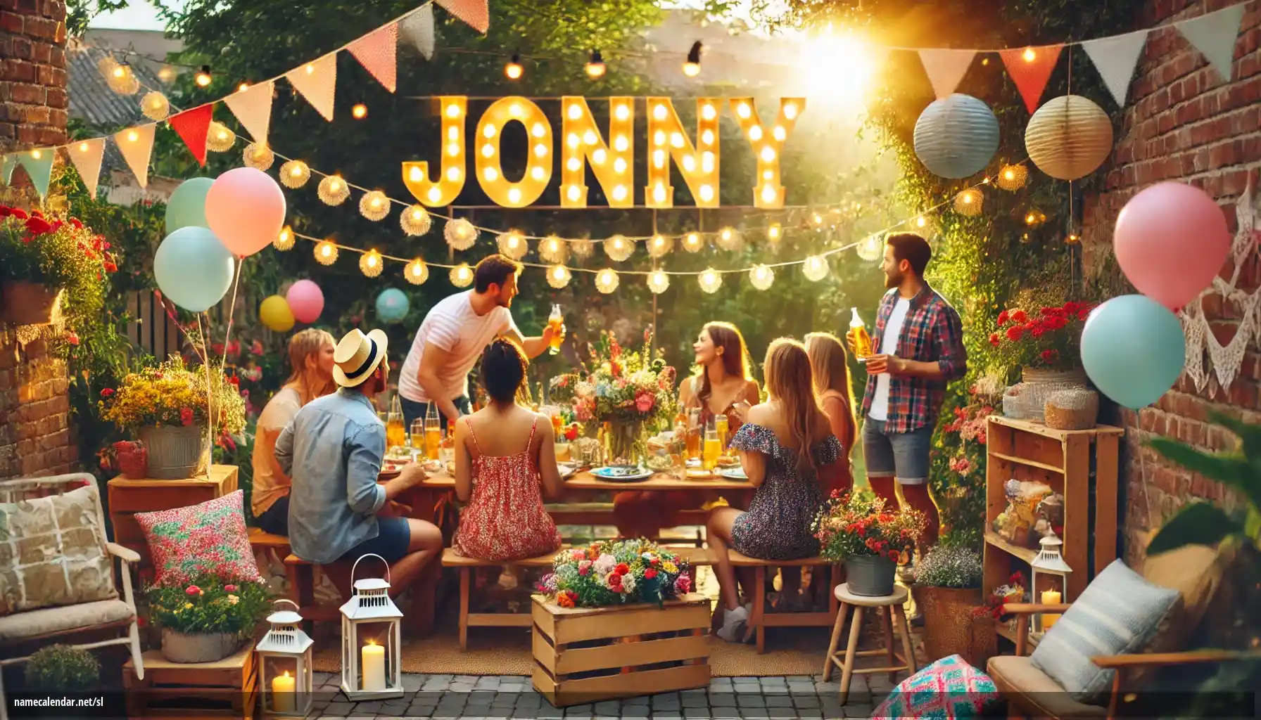 Praznovanje imendana in imena - Jonny