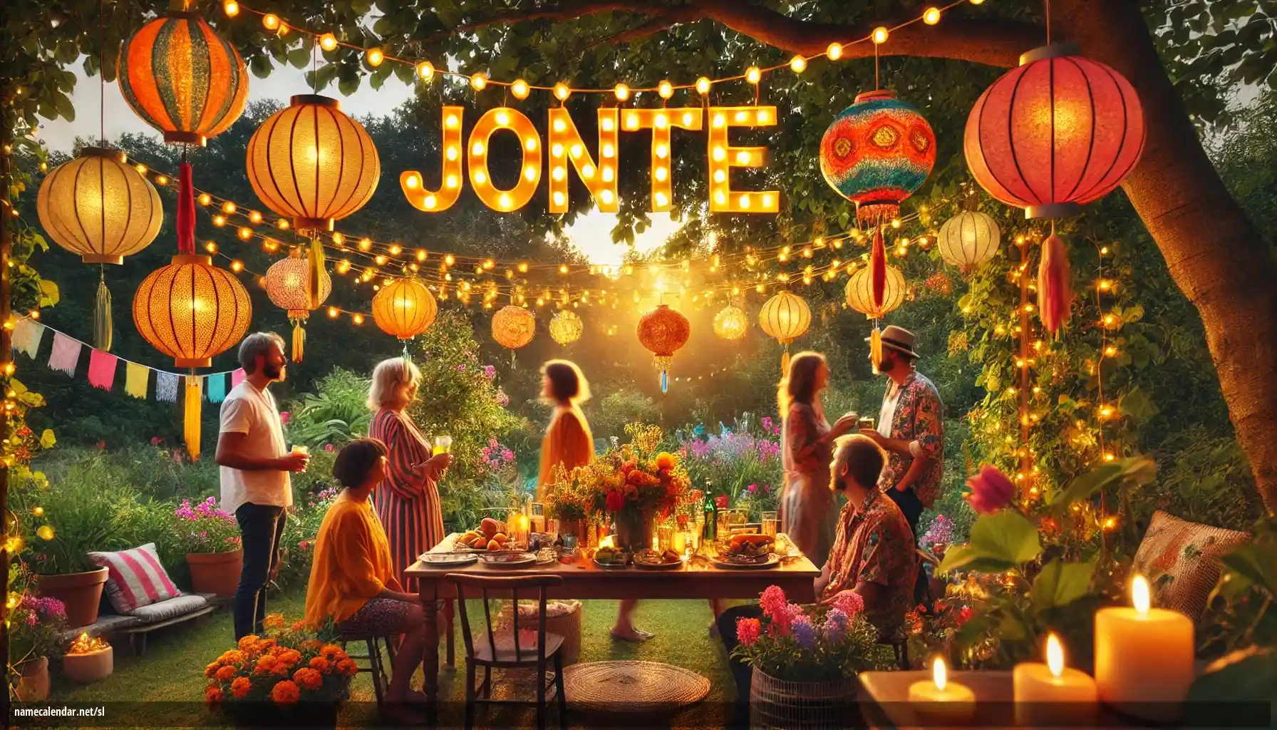 Praznovanje imendana in imena - Jonte