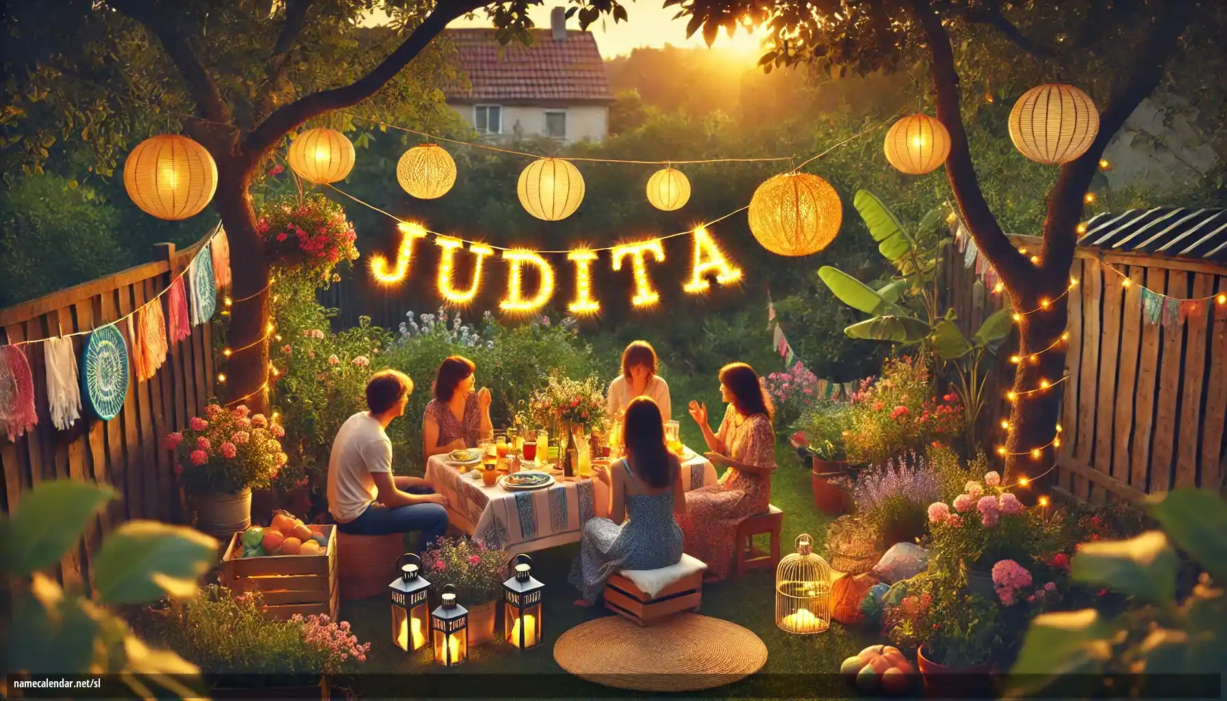 Praznovanje imendana in imena - Judita