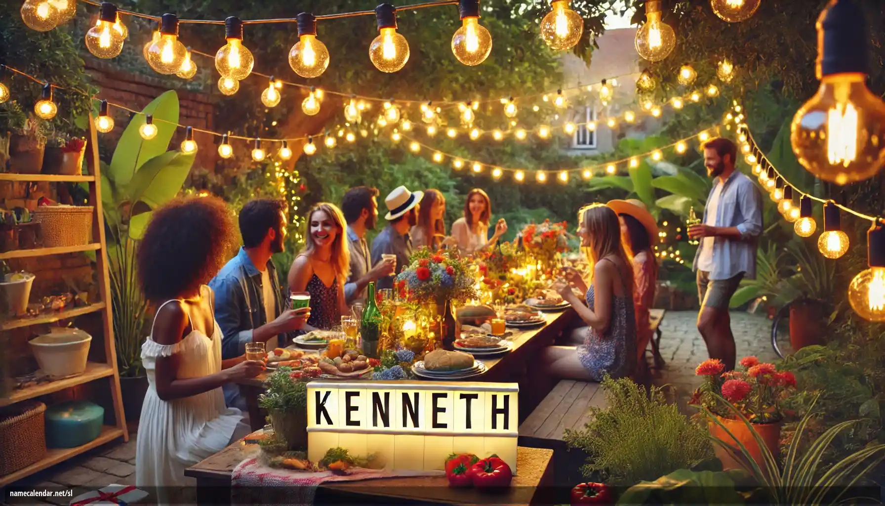 Praznovanje imendana in imena - Kenneth