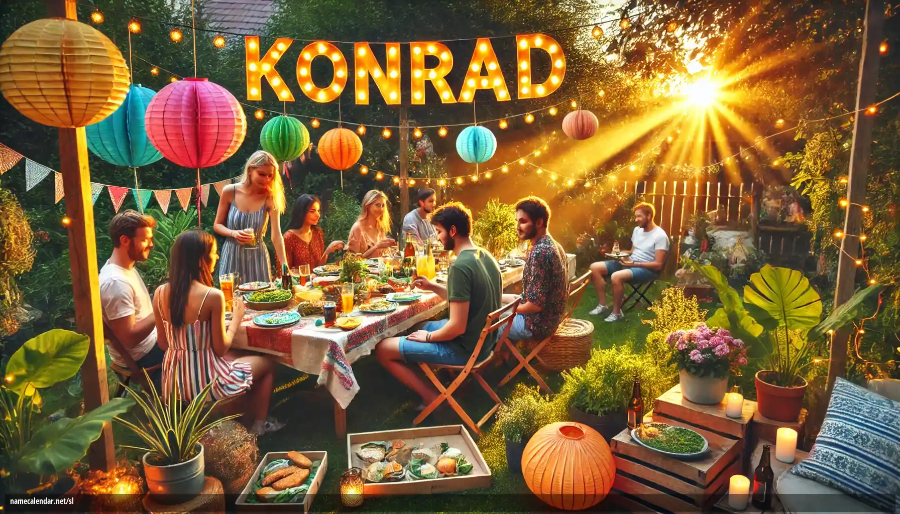 Praznovanje imendana in imena - Konrad