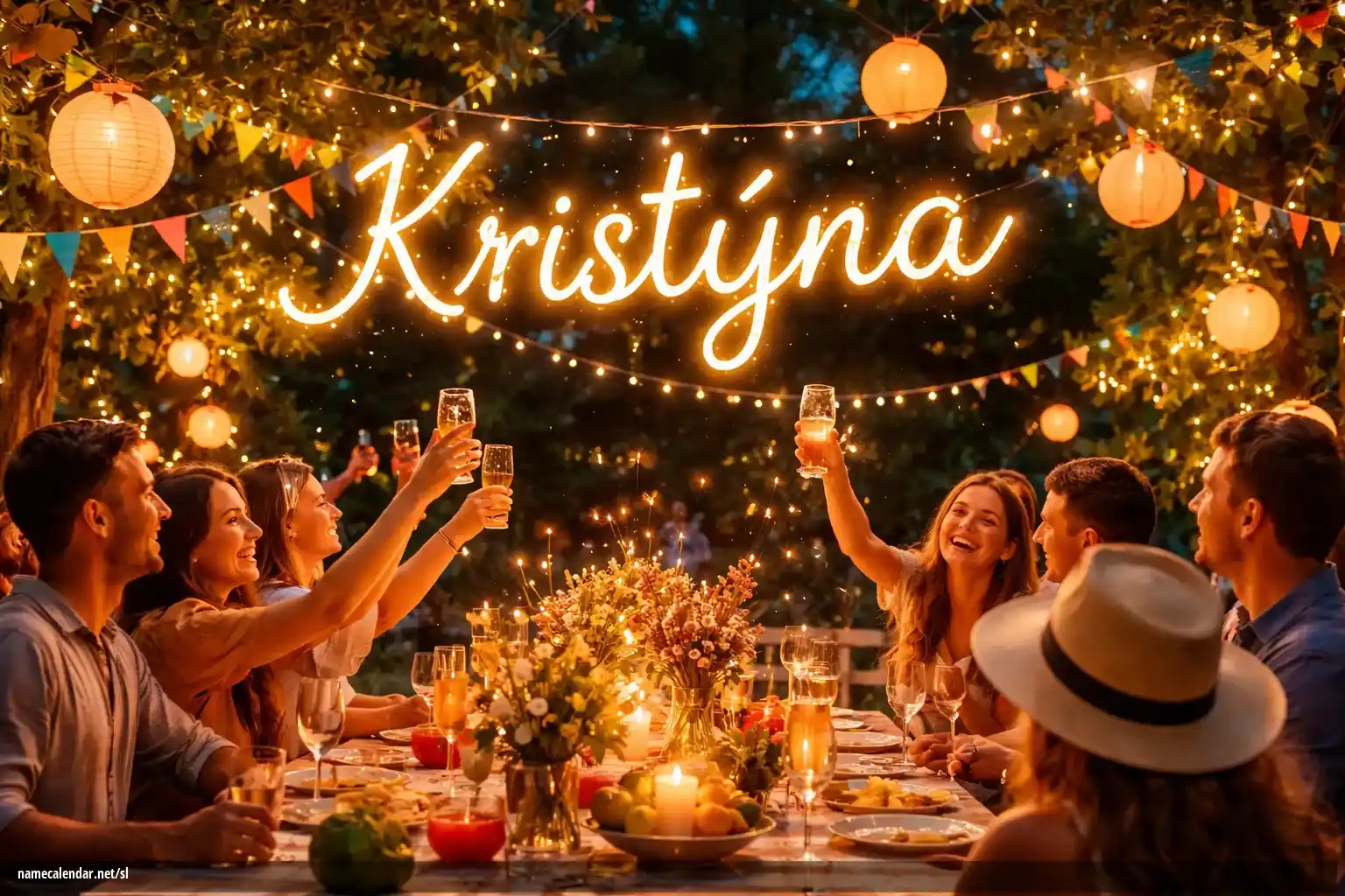 Praznovanje imendana in imena - Kristýna