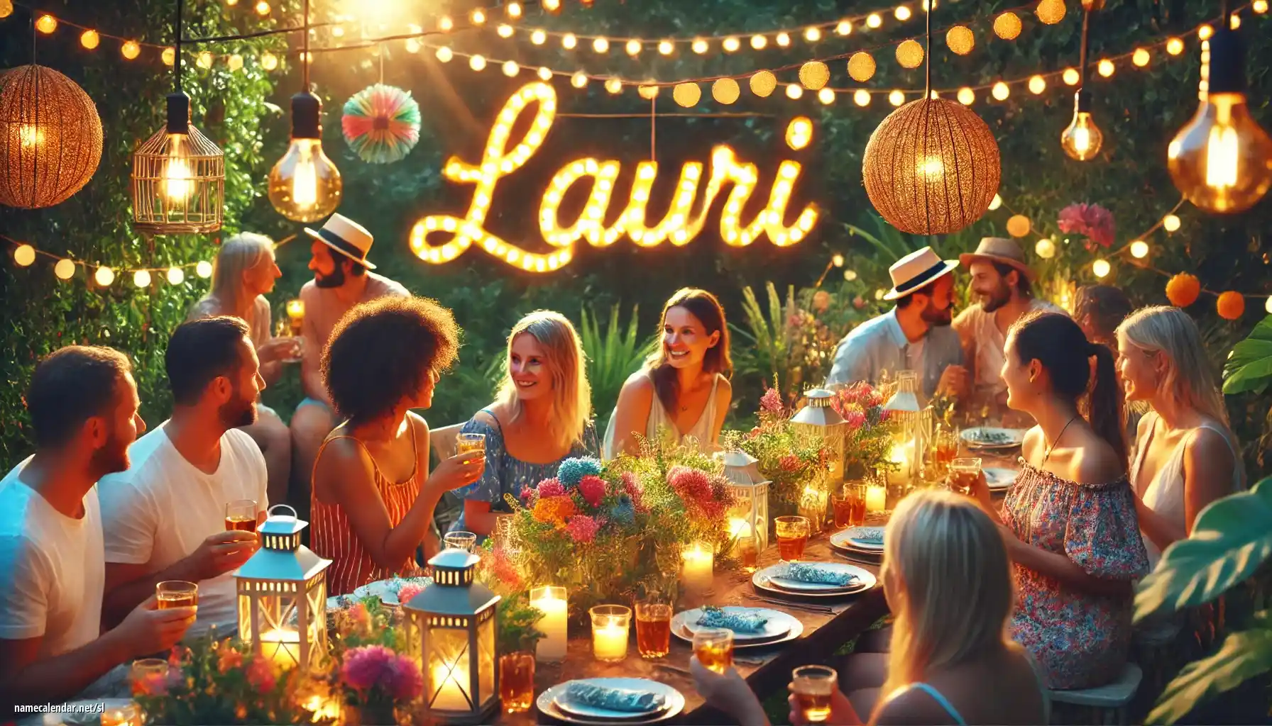 Praznovanje imendana in imena - Lauri