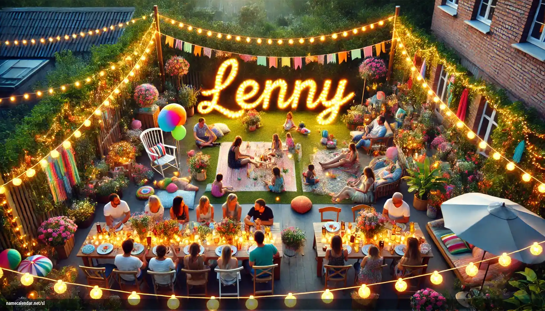 Praznovanje imendana in imena - Lenny