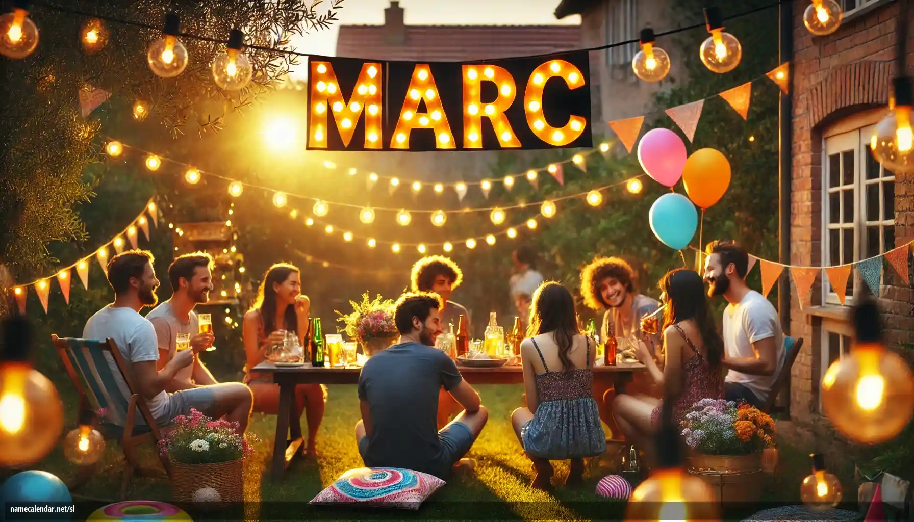 Praznovanje imendana in imena - Marc