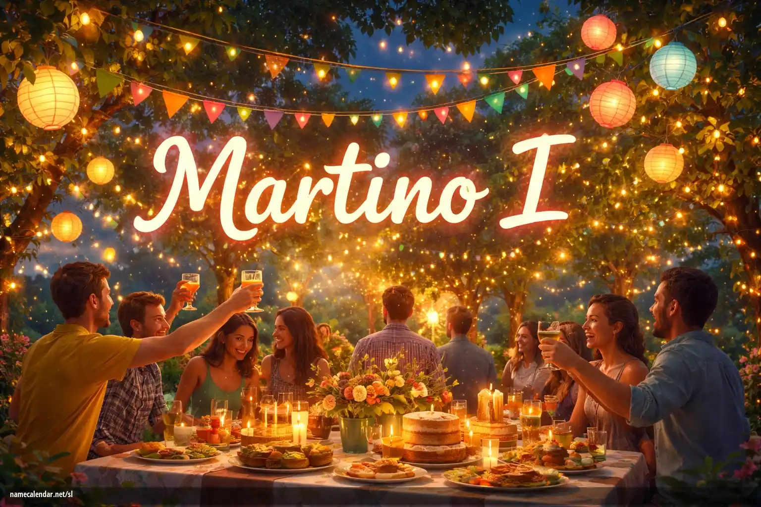 Praznovanje imendana in imena - Martino I