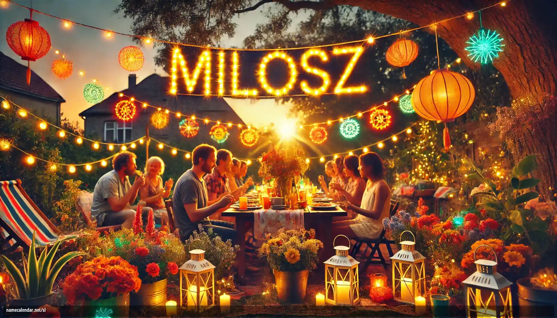 Praznovanje imendana in imena - Miłosz