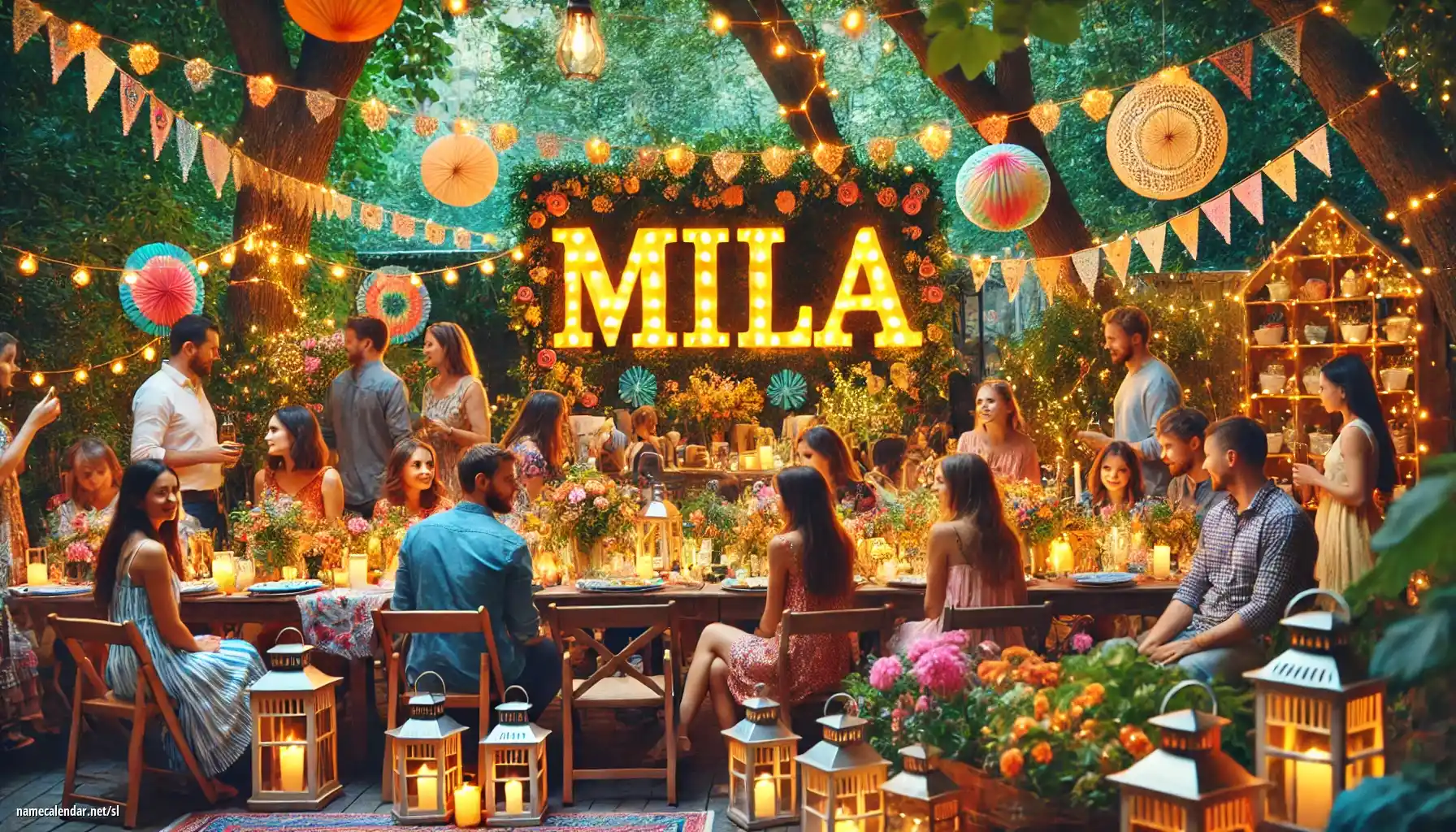 Praznovanje imendana in imena - Mila