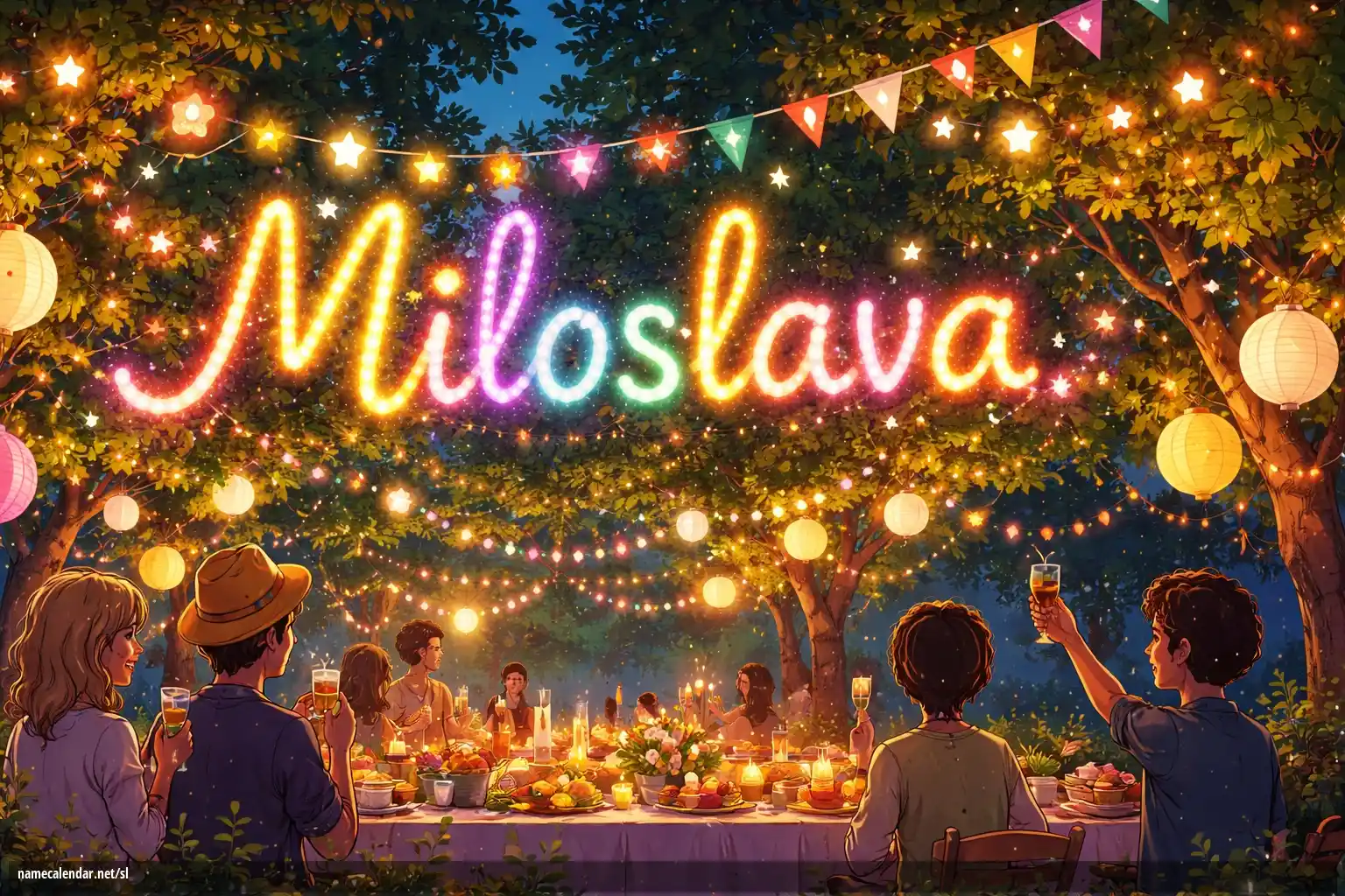 Praznovanje imendana in imena - Miloslava