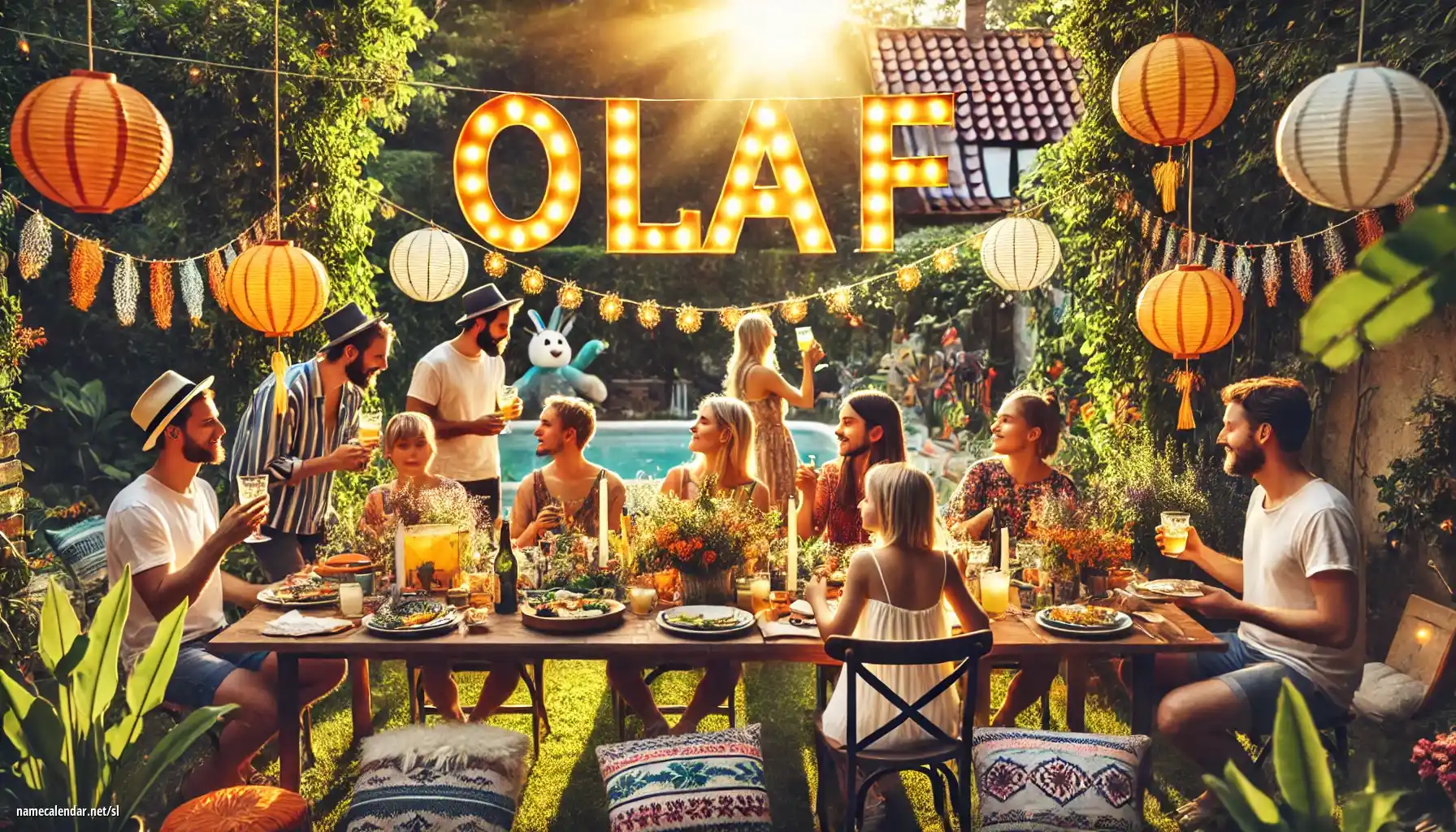 Praznovanje imendana in imena - Olaf