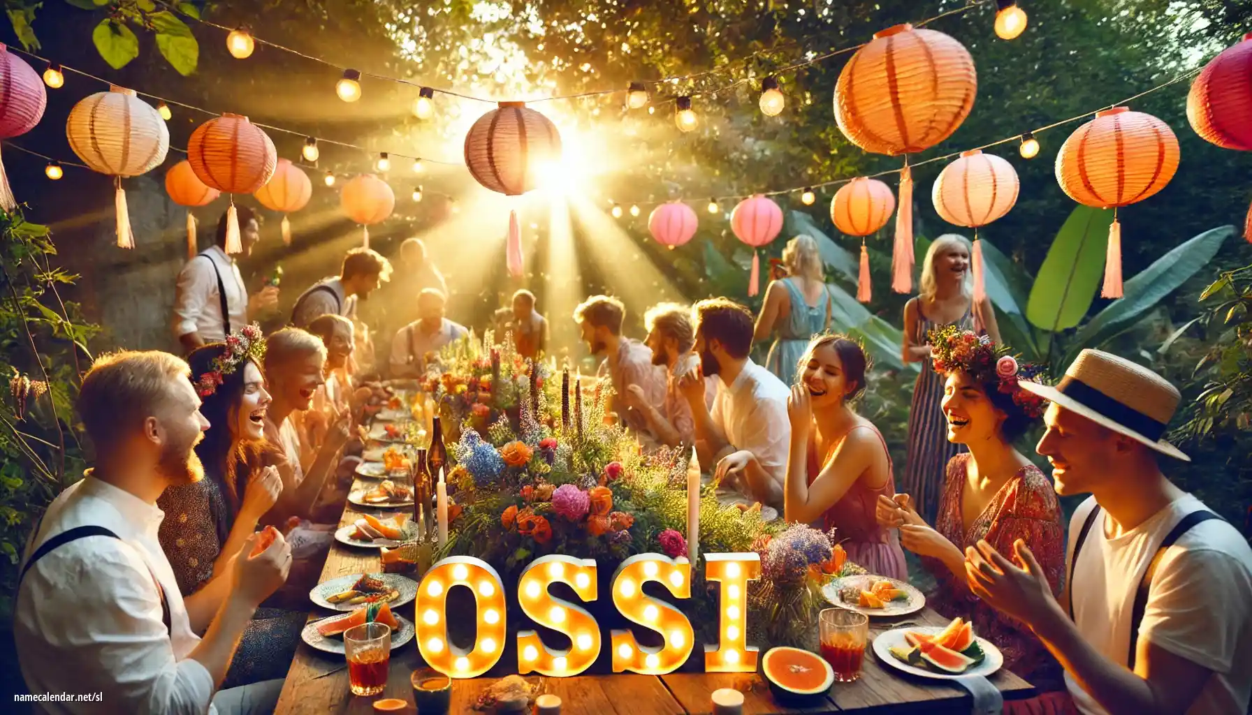 Praznovanje imendana in imena - Ossi