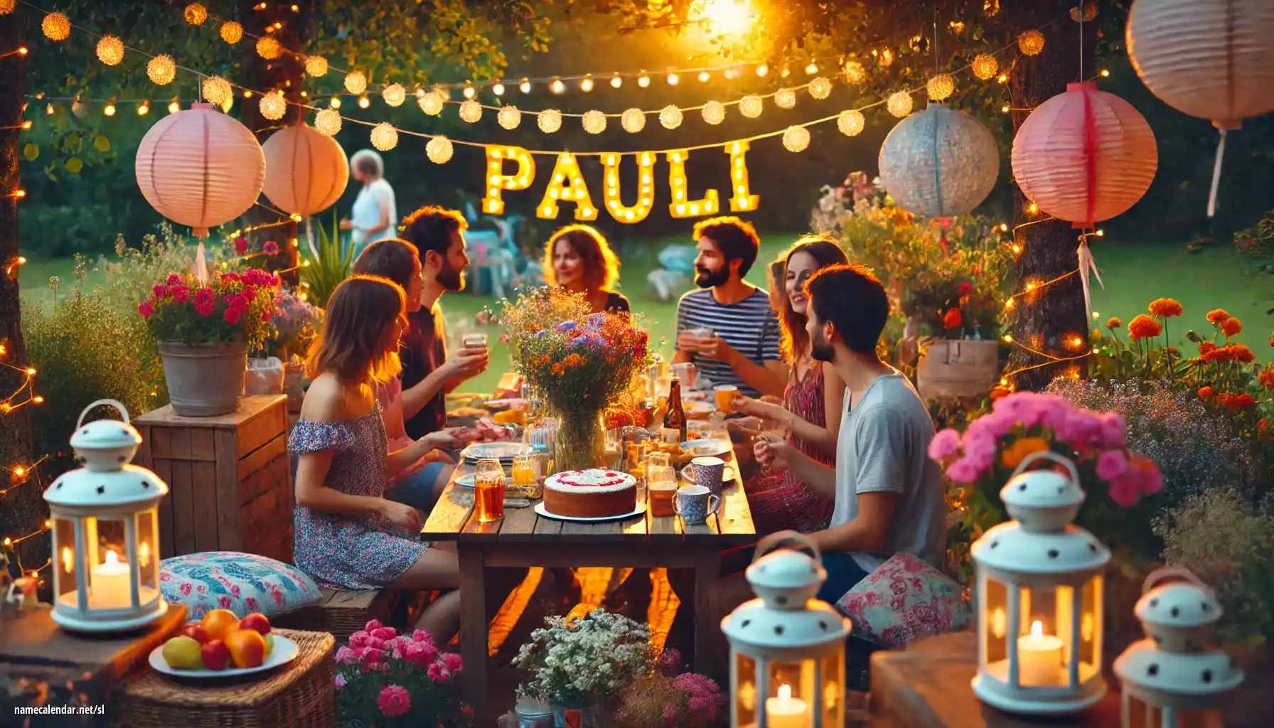 Praznovanje imendana in imena - Pauli