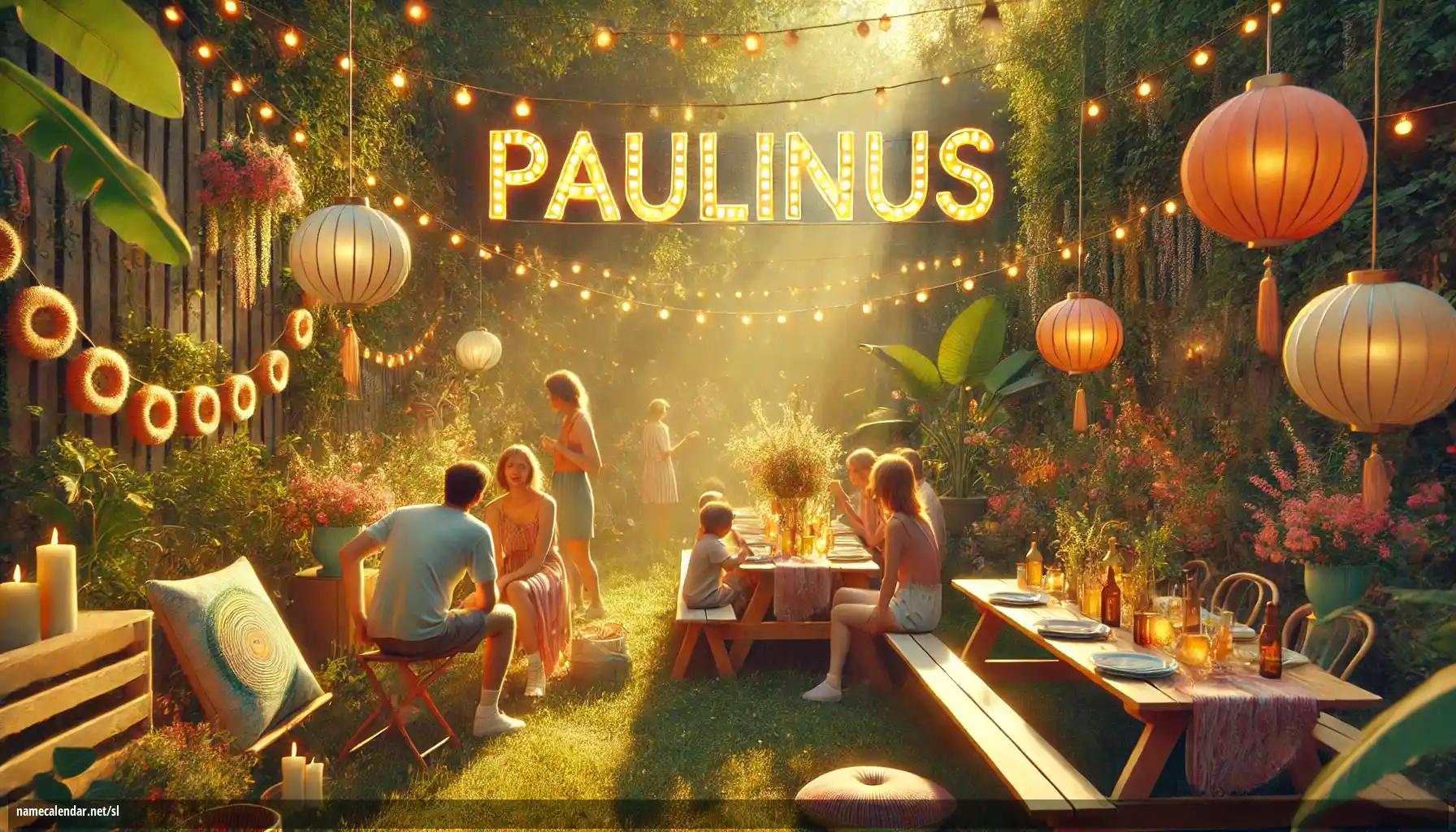 Praznovanje imendana in imena - Paulinus