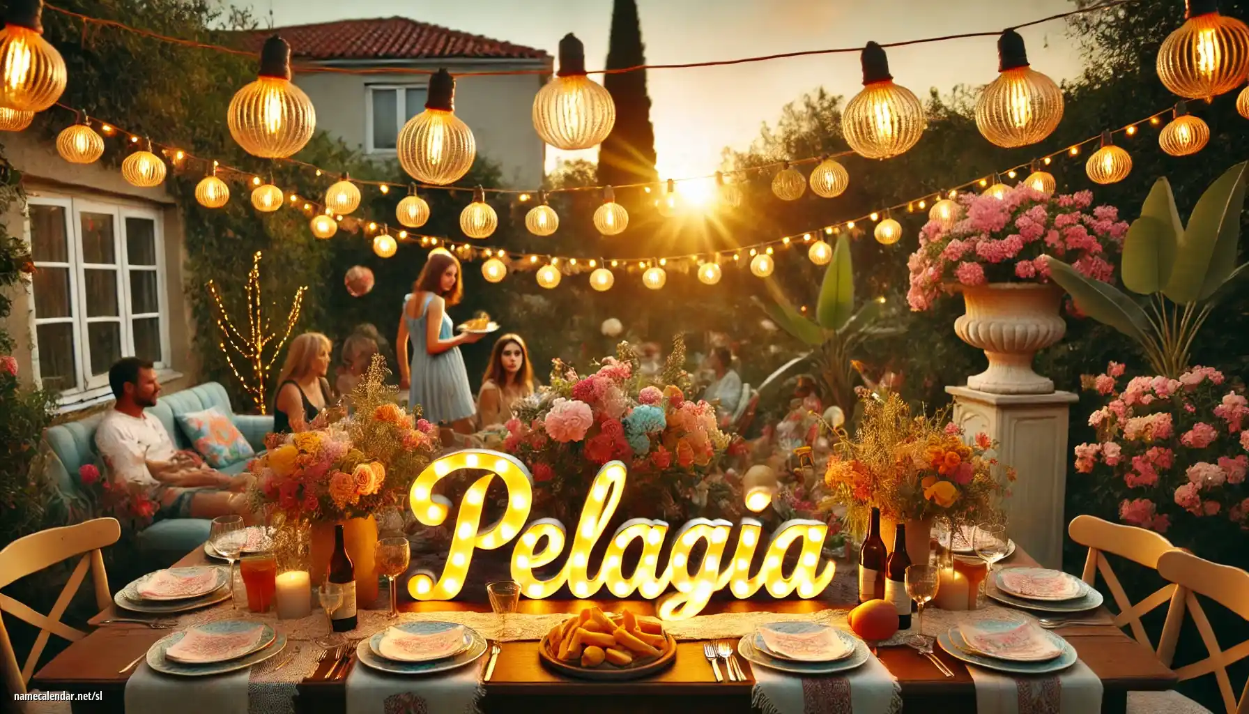 Praznovanje imendana in imena - Pelagia