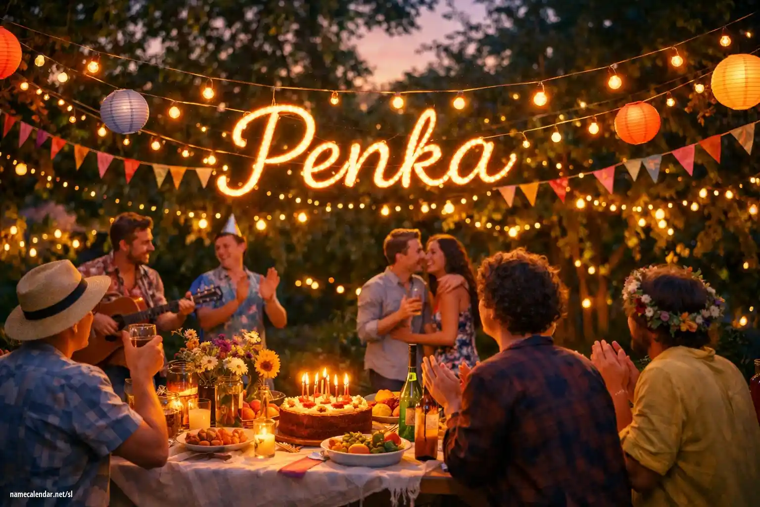 Praznovanje imendana in imena - Penka