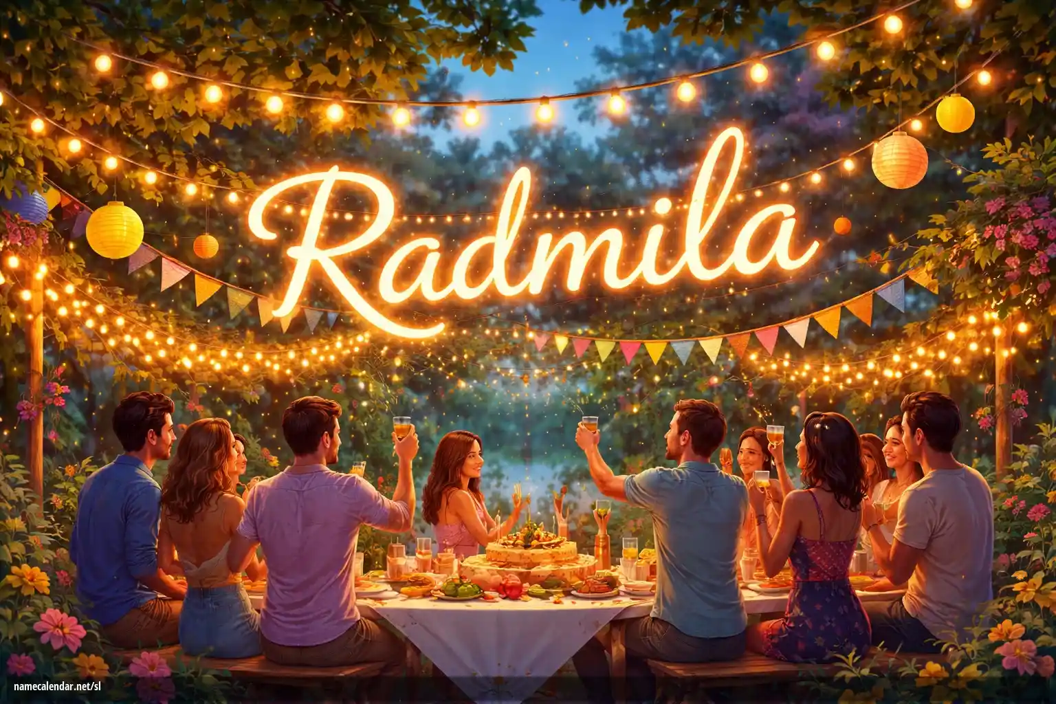 Praznovanje imendana in imena - Radmila