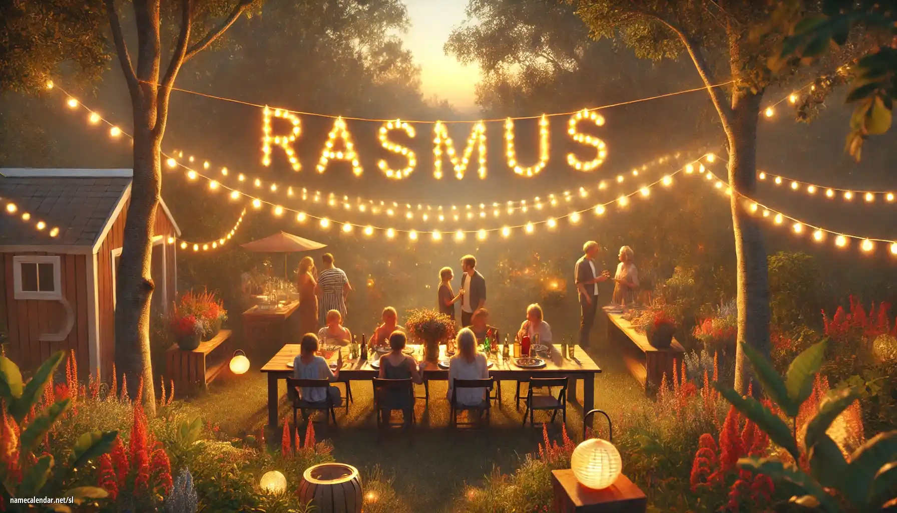 Praznovanje imendana in imena - Rasmus