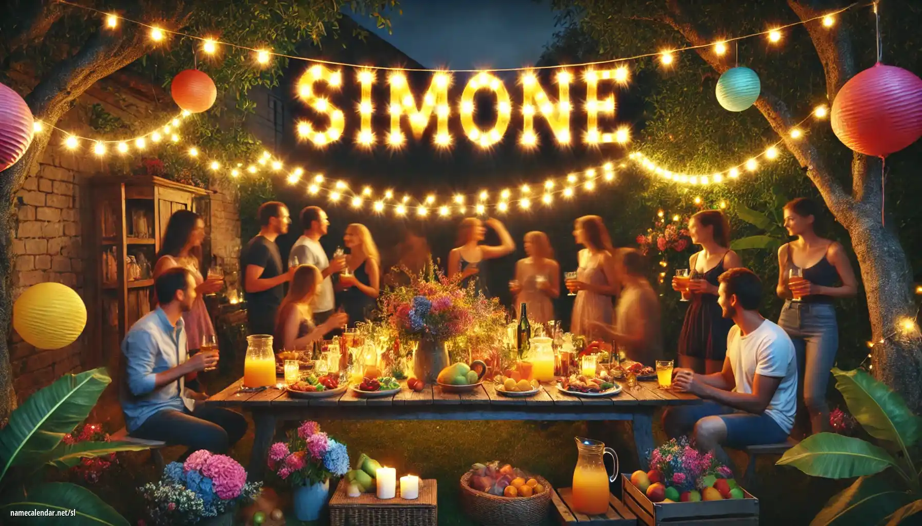 Praznovanje imendana in imena - Simone