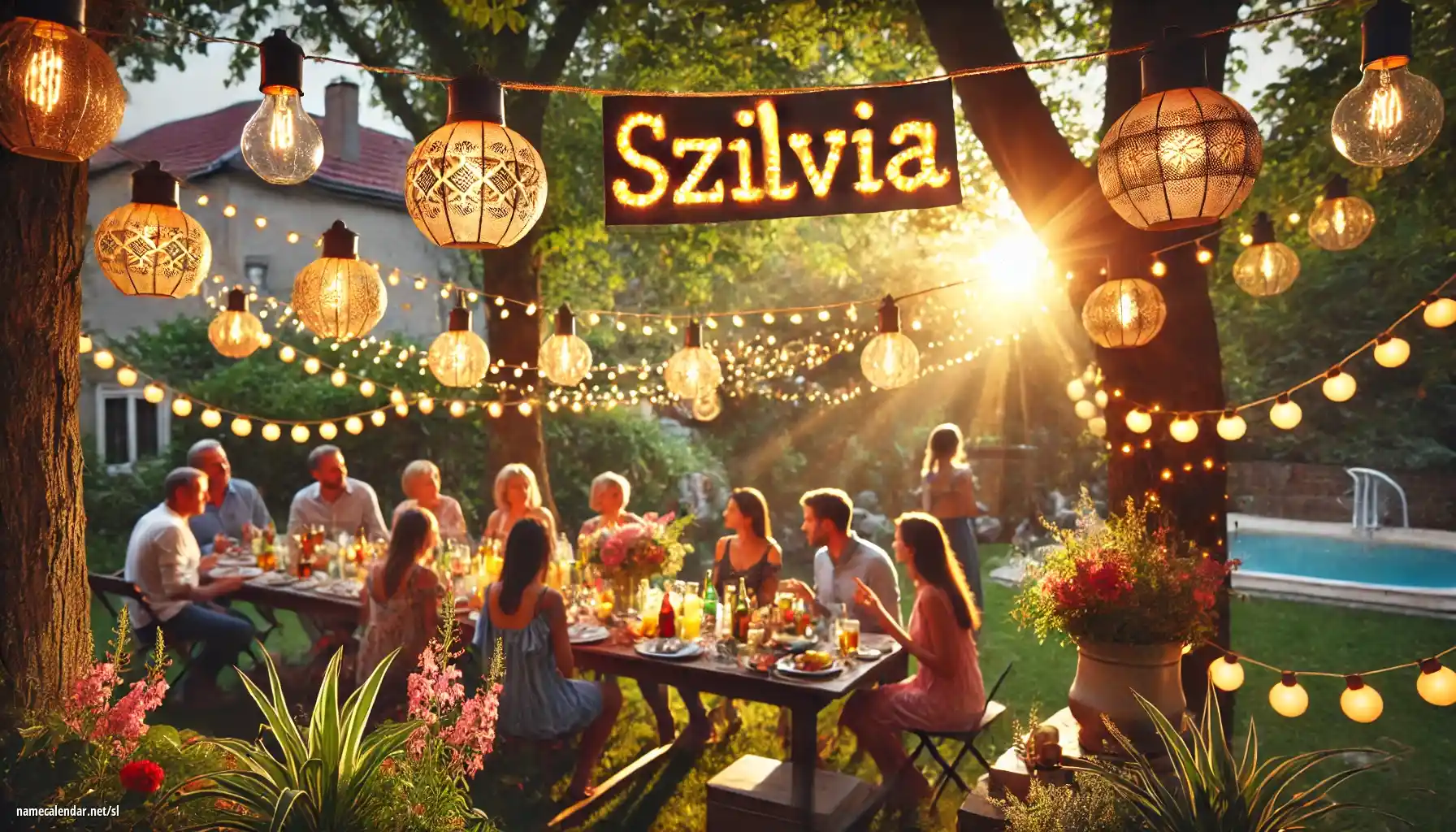 Praznovanje imendana in imena - Szilvia