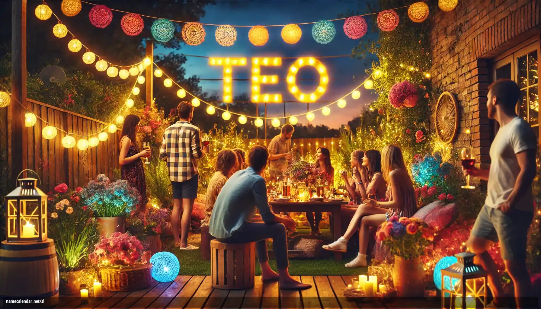 Praznovanje imendana in imena - Teo