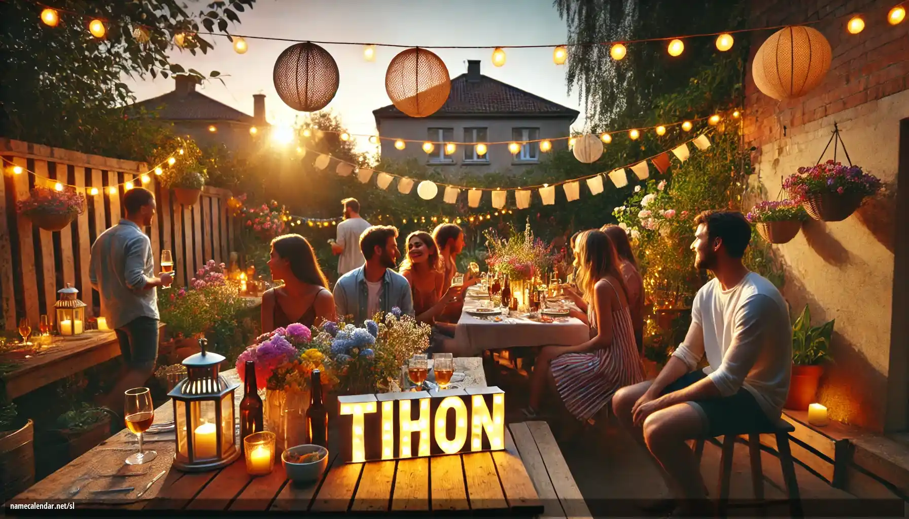 Praznovanje imendana in imena - Tihon