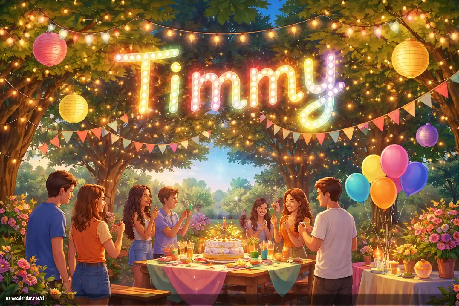 Praznovanje imendana in imena - Timmy