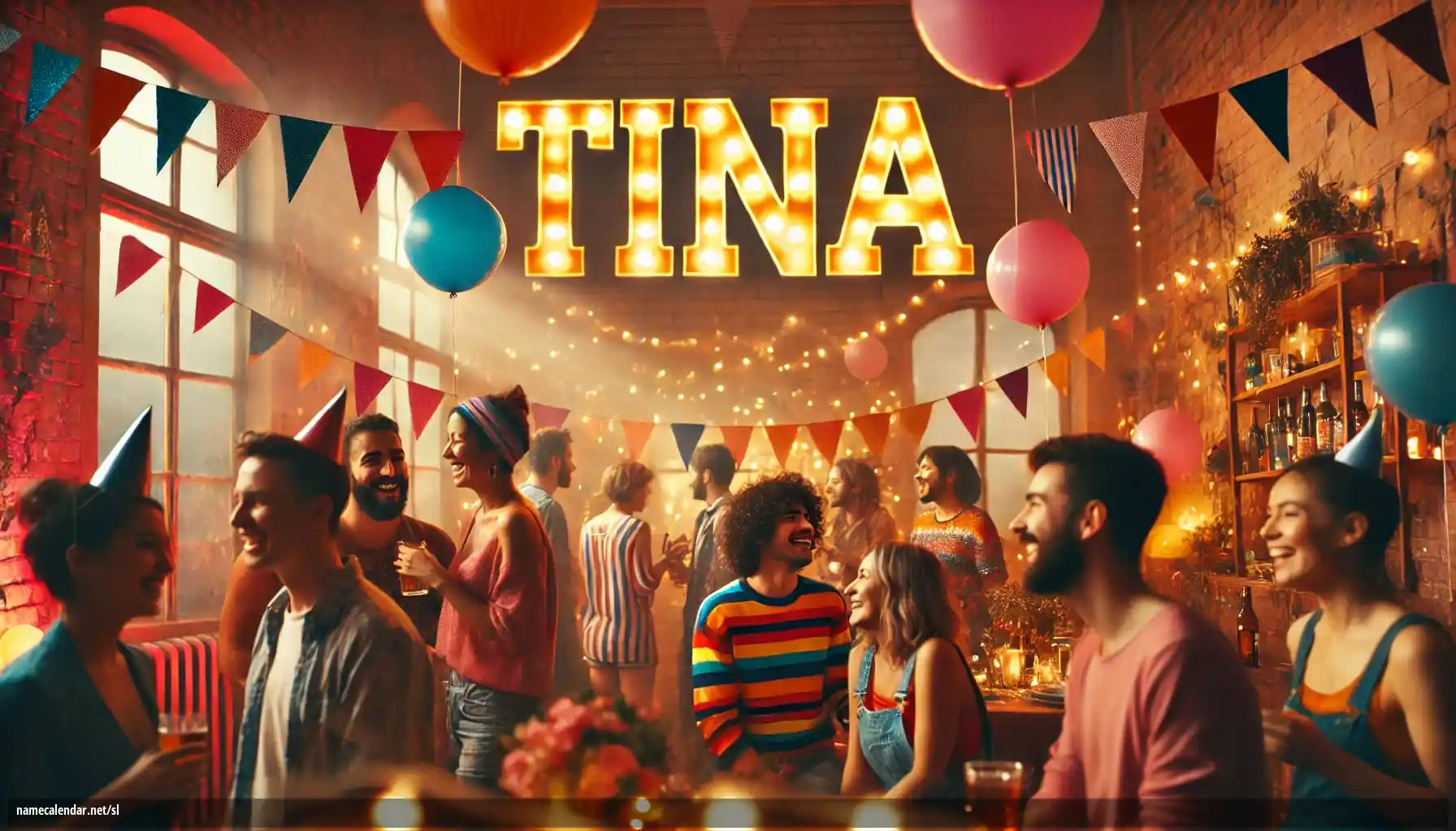 Praznovanje imendana in imena - Tina