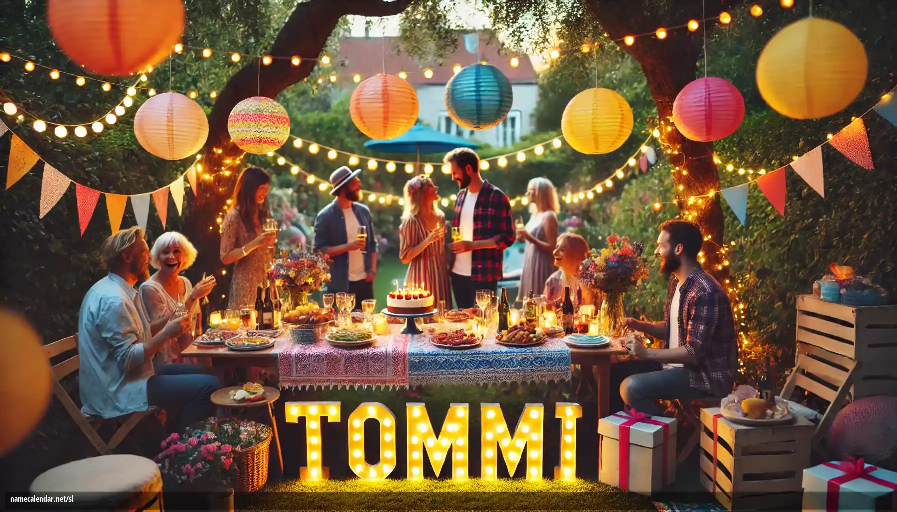 Praznovanje imendana in imena - Tommi