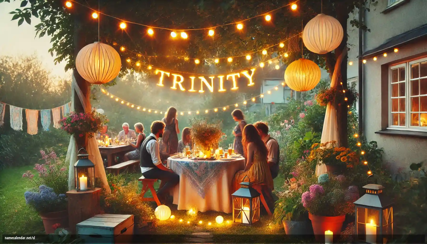 Praznovanje imendana in imena - Trinity