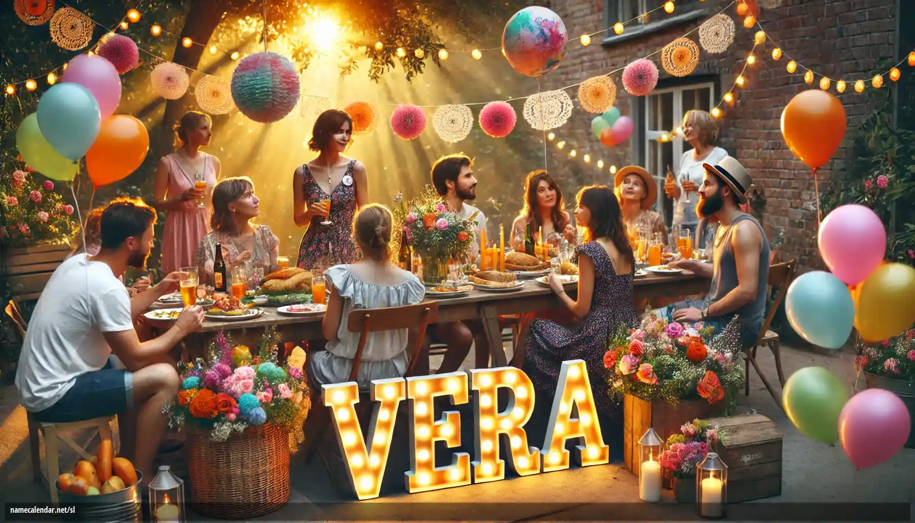 Praznovanje imendana in imena - Vera