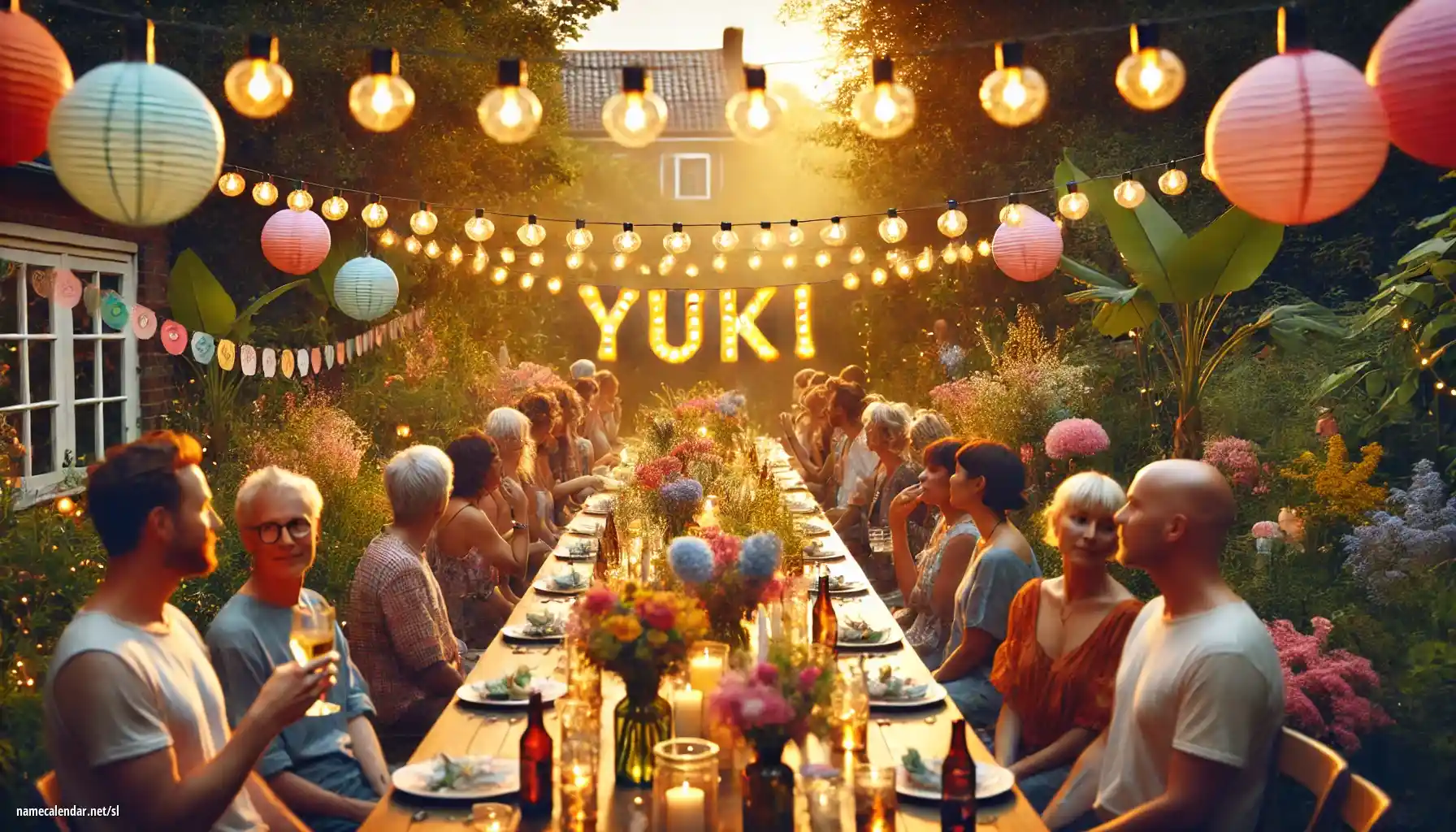 Praznovanje imendana in imena - Yuki