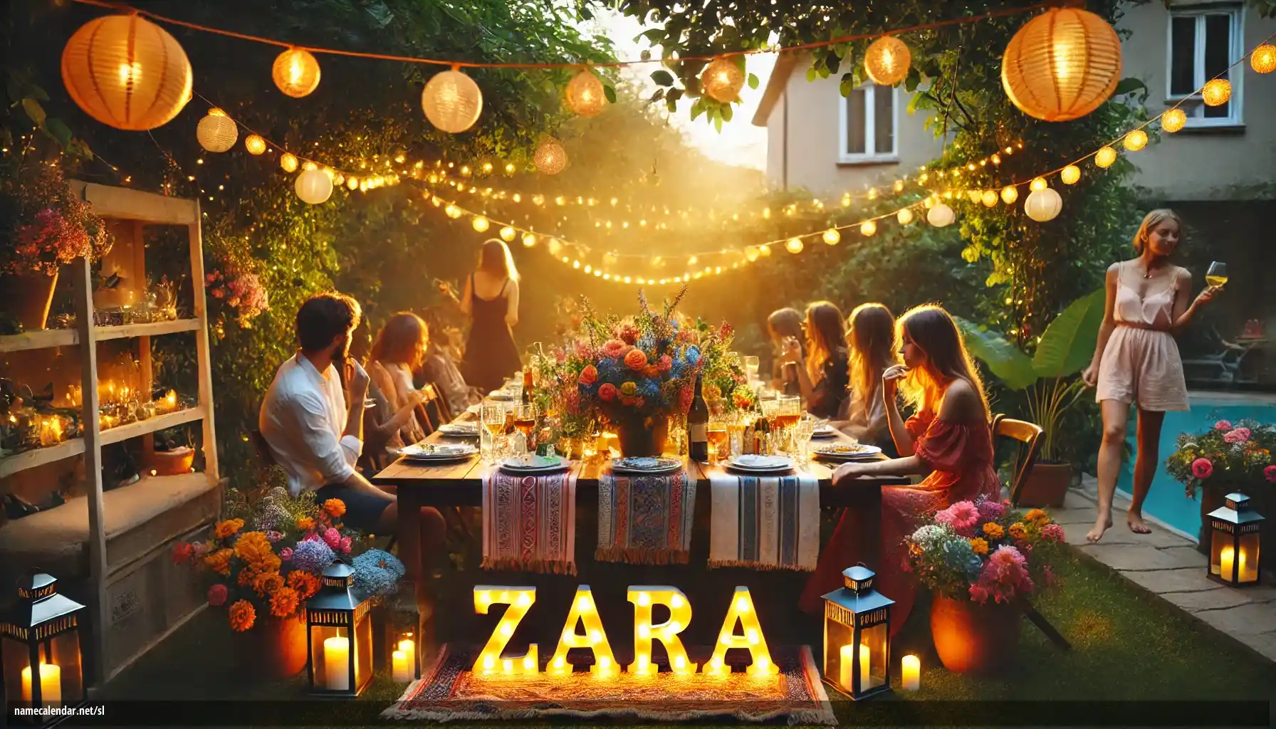 Praznovanje imendana in imena - Zara