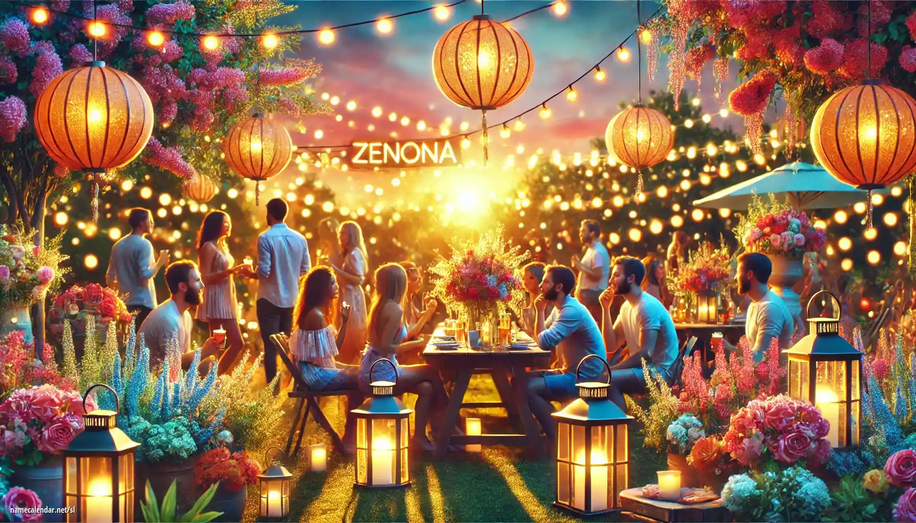 Praznovanje imendana in imena - Zenona