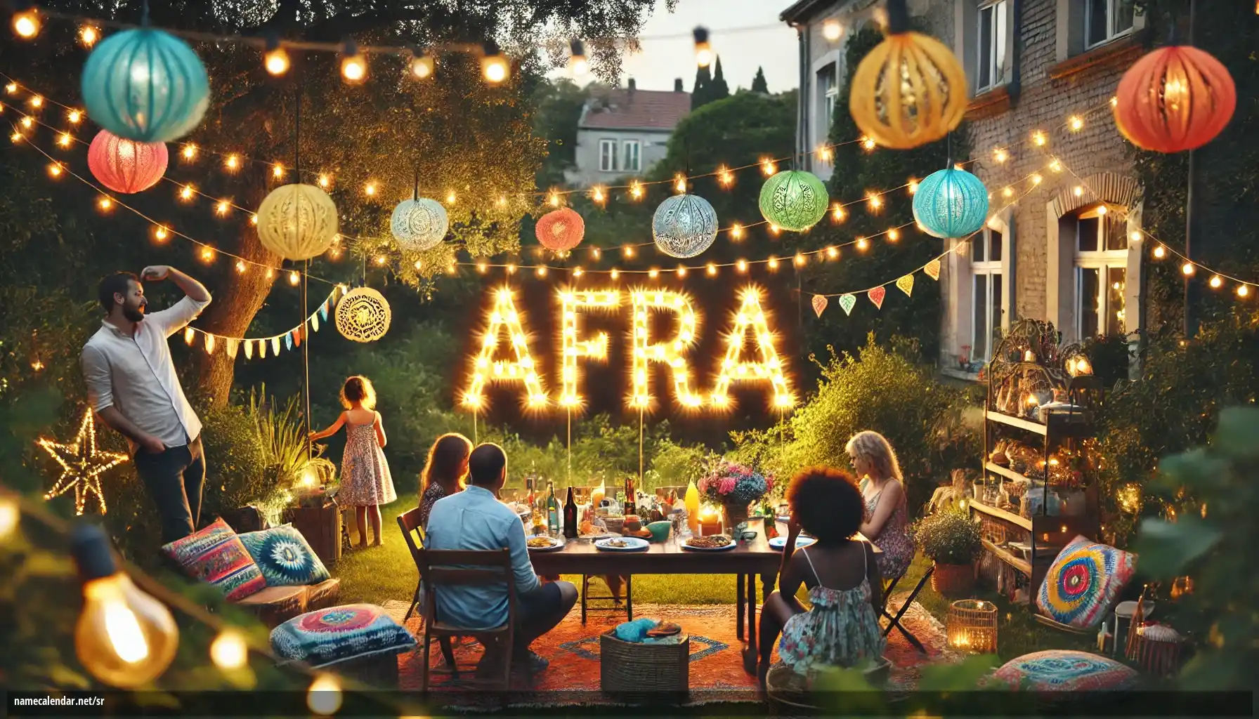 Прослава имендана и имена - Afra