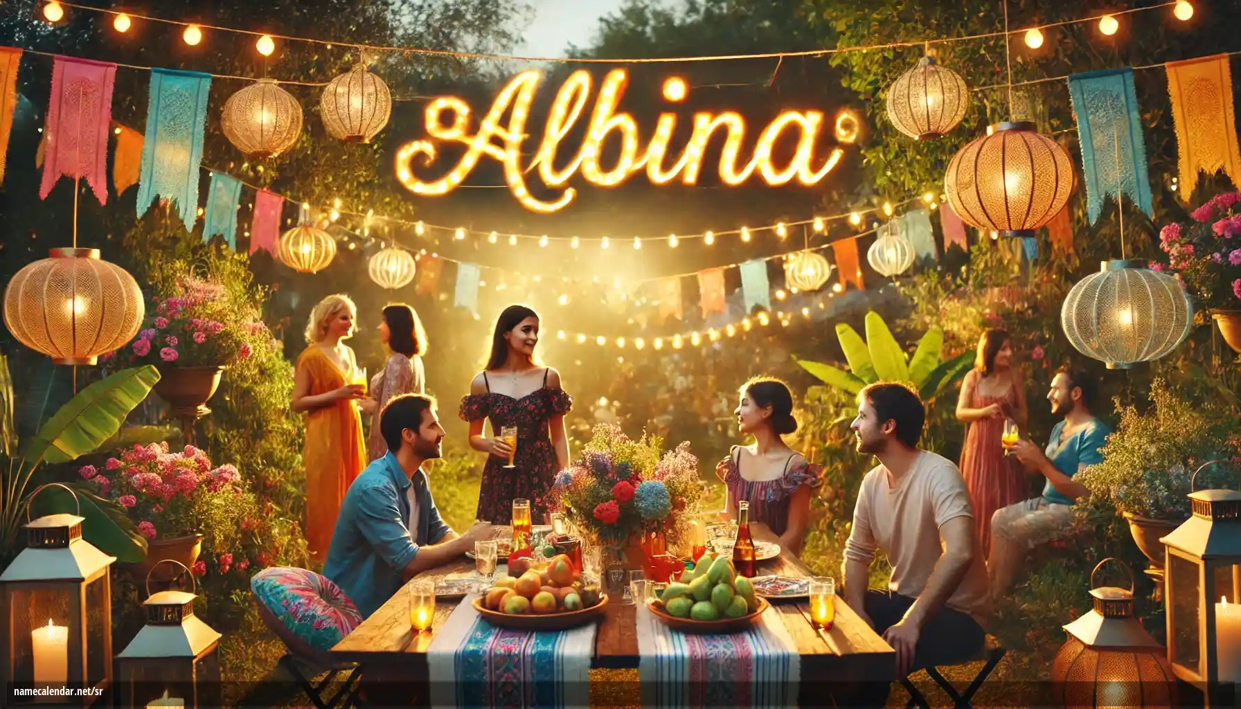 Прослава имендана и имена - Albína