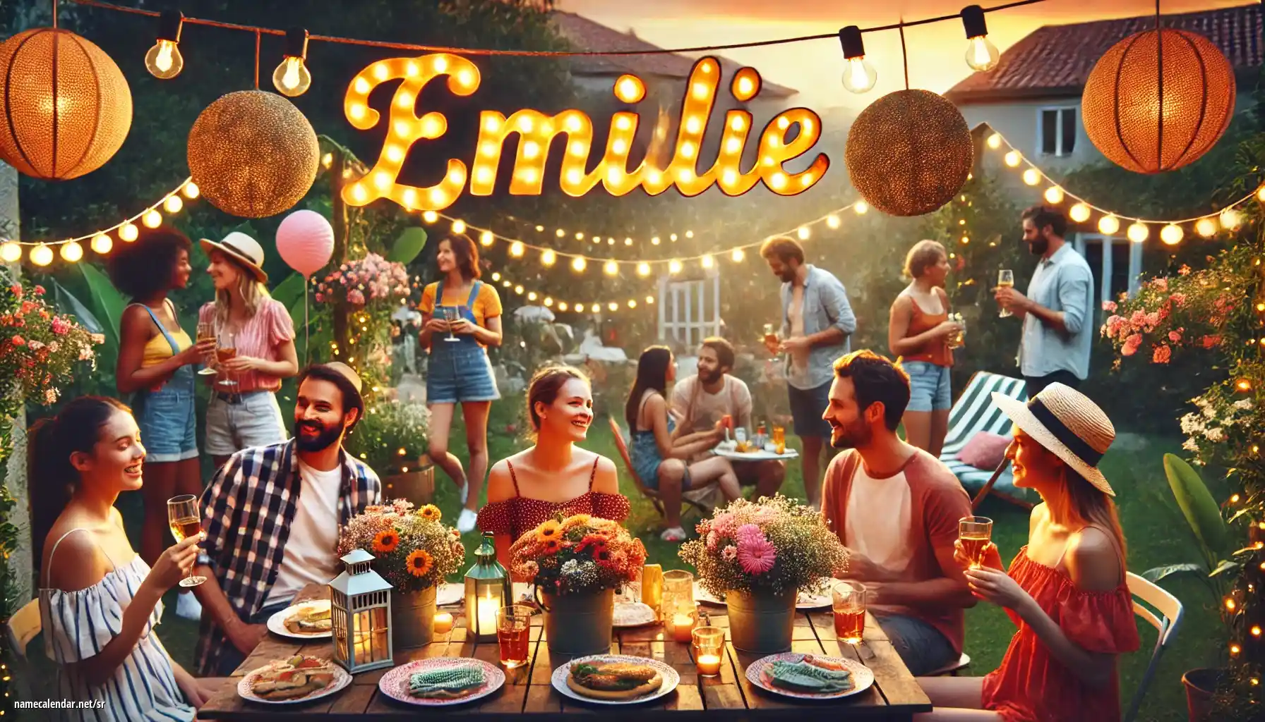 Прослава имендана и имена - Emílie