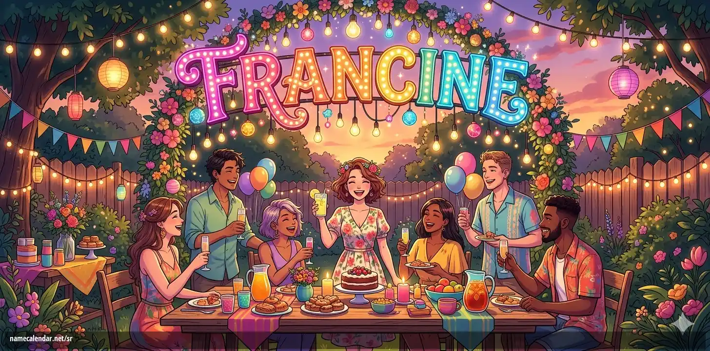 Прослава имендана и имена - Francine